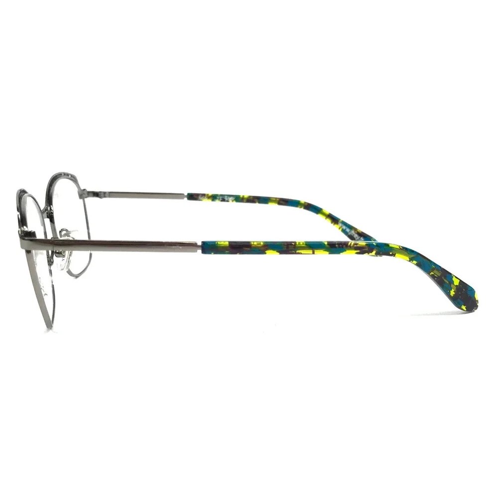 J. F. Rey Petite Eyeglasses Frames PM058 2510 Blue Silver Full Rim 48-18-140